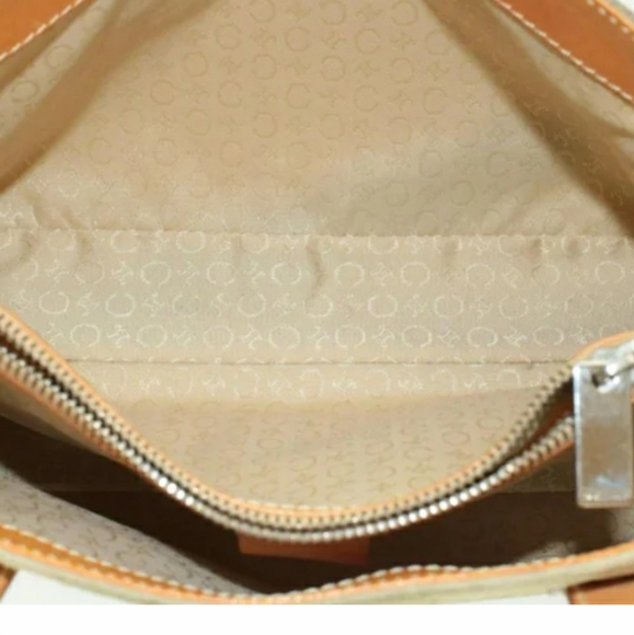 Authentic Celine Suede mini handbag - Picture 4 of 10